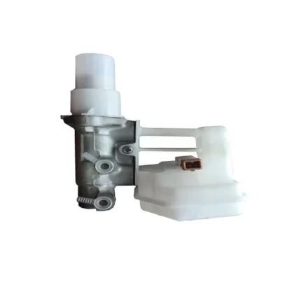 پمپ ترمز آلومینیومی و مخزن روغن مدل سمند ماندو و پژو 405 دینا پارت کد 1206044