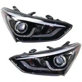 چراغ جلو سانتافه ۲۰۱۵ زنون سمت چپ جنیون کدفنی