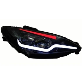 چراغ جلو 206 طرح AUDI serie A جفت رنگ سفید ان جی کو