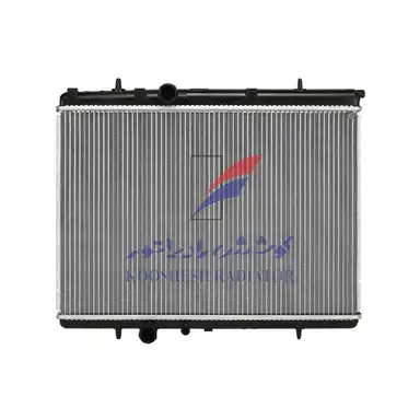 رادياتور پژو 207 آلومينيومي کوشش رادیاتور کد 4101070047