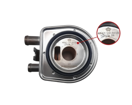 خنک کن روغن موتور دو خط X33 کدفنی 484J-1013010