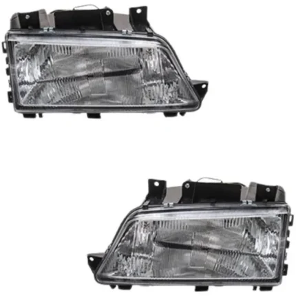 جفت چراغ جلو با لنز PC شیشه پژو 405 مدرن