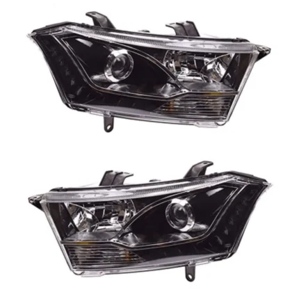 جفت چراغ جلو دنا کامل با لامپ و موتور و LED مدرن