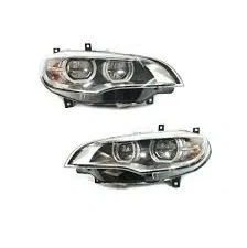چراغ جلو و طلق چراغ BMW X6 مدل 2013 تا 2018 چپ و راست