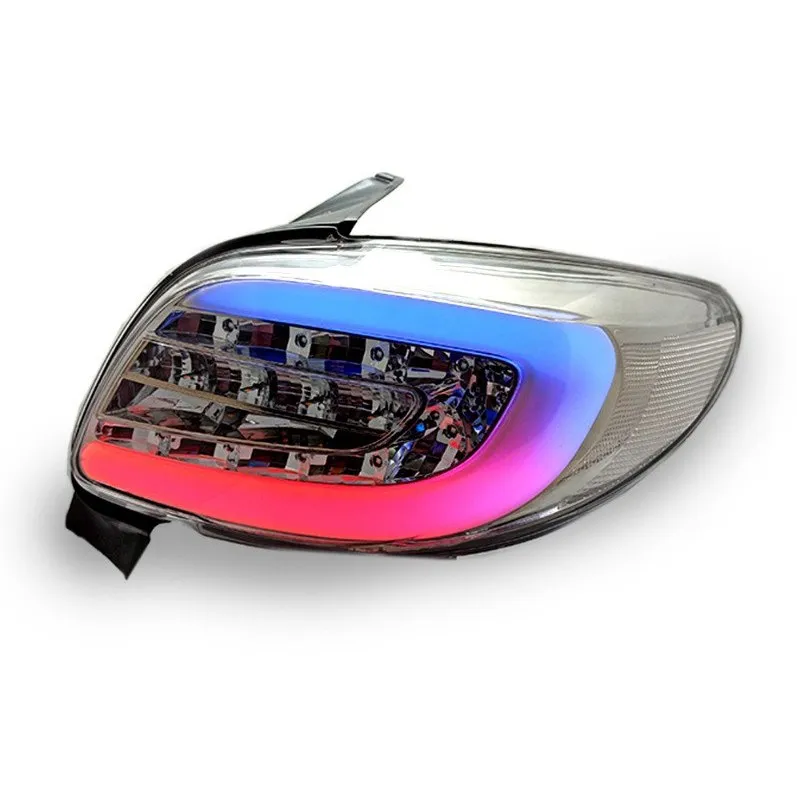 22222222 چراغ خطر پژو 207 مالتی کالر(ریموتی) جفت رنگ تمام سفید تمام دودی ان جی کو