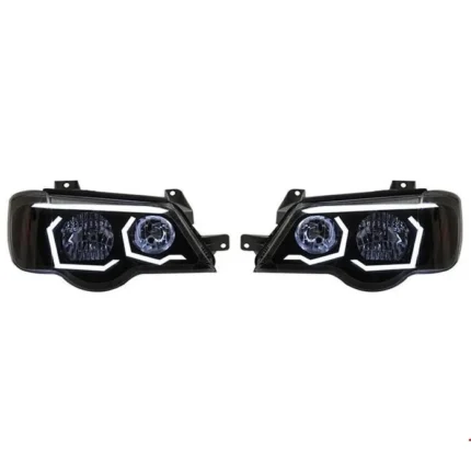 چراغ جلو 132 طرح BMWserie7 جفت رنگ سفید ان جی کو