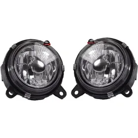 جفت چراغ مه شکن جلو پژو 405 SLX با شیشه خارجی مدرن
