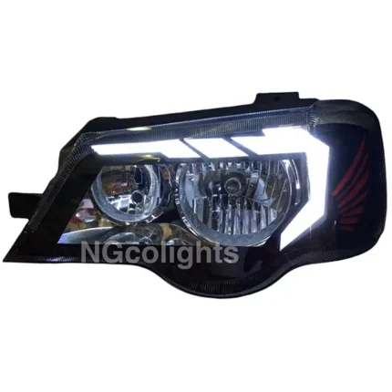 چراغ جلو 132 طرح T جفت رنگ سفید ان جی کو