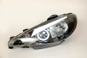 جلو 206 طرح ANGRY جفت رنگ سفيد ان جی کو