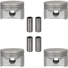 پیستون-گژن پین با خار 025 -پژو 206TU5 هانتر پارت کد 420306