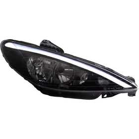 چراغ جلو 206 طرح 207 جفت رنگ سفيد ان جی کو