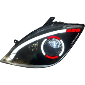 چراغ جلو تيبا طرح پازل جفت رنگ سفید ان جی کو