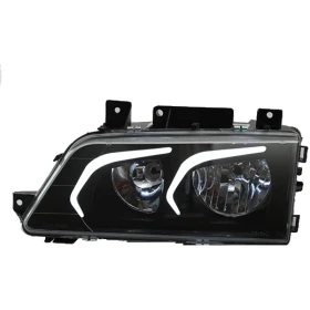 چراغ جلو پارس طرح E200 جفت رنگ سفید ان جی کو