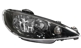 چراغ جلو 206دودي جفت رنگ دودی ان جی کو