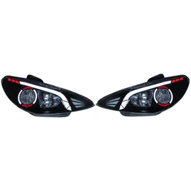 چراغ جلو 206 طرح پازل جفت رنگ سفيد ان جی کو