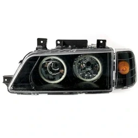 چراغ جلو 405 لنز شفاف راهنما دودي جفت رنگ سفید ان جی کو