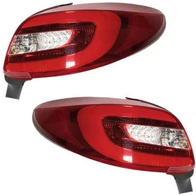 جفت چراغ خطر عقب کامل جدید 207با لامپ و LED مدرن