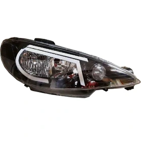 چراغ جلو 206 طرح ماکان جفت رنگ سفید ان جی کو