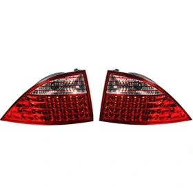 جفت خطر عقب روی بدنه سورن - بدون لامپ مدرن