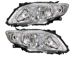 چراغ جلو تویوتا لندکروزر GXR استوک - کارکرده - دست دوم - تمیز در حد نو اورجینال