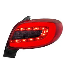 چراغ خطر پژو 207 جفت رنگ قرمز دودی ان جی کو