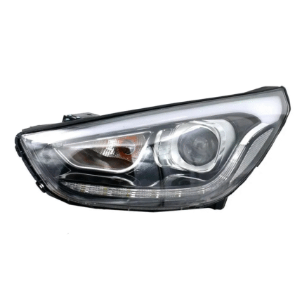 چراغ جلو چپ توسان ix35 کدفنی 921012S610 استوک -کارکرده - دست دوم - تمیز در حد نو