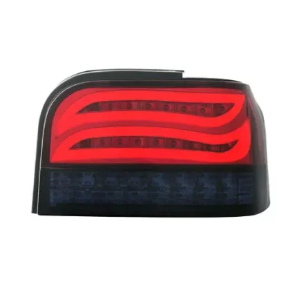 چراغ خطر پراید نئون طرح E200 جفت رنگ قرمز دودی، داخل مشکی ان جی کو