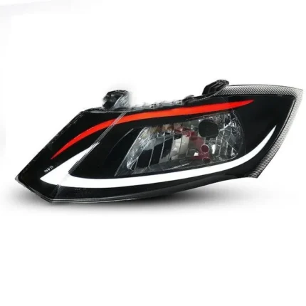 چراغ جلو ساینا و کوئيک طرح NX جفت رنگ سفیدقرمز ان جی کو