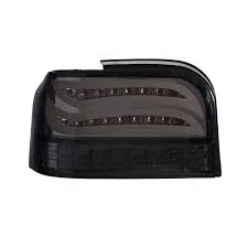 چراغ خطر پراید نئون طرح E200 جفت رنگ تمام دودی ان جی کو