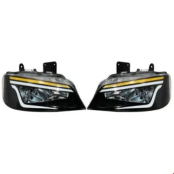 چراغ جلو پارس طرح لیزری جفت رنگ سفید زرد ان جی کو