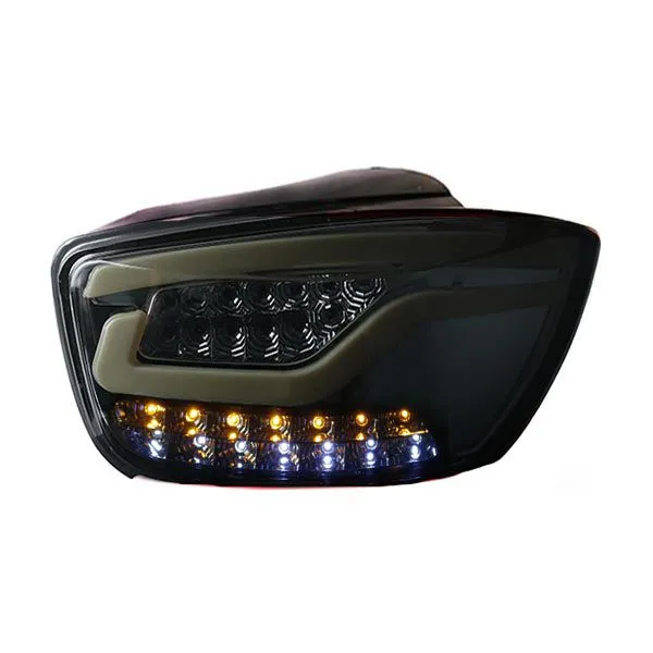 4fa013f3-4073-44c2-8bc7-cd921976ae21 چراغ خطر تیبا هاچ بک طرح کادنزا جفت رنگ تمام دودی