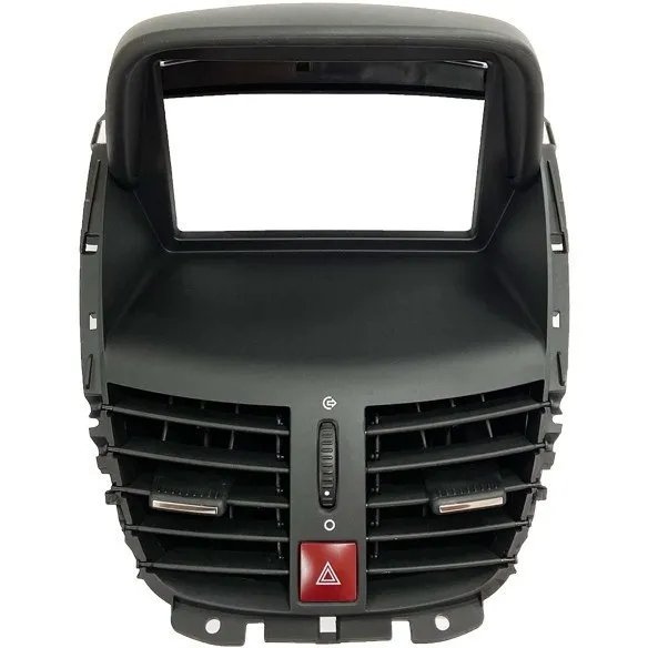 66 مجموعه خروجی هوای مرکزی داشبورد مشکی ( دريچه ميانی 207) کروز پلاس CR37150101