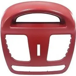 مجموعه دریچه هوای میانی داشبورد کوئیک - قرمز مات با سوئیچ بانک کروز پلاس کد CR37114203