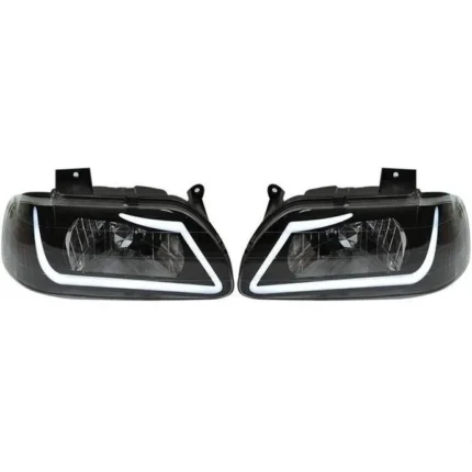 چراغ جلو 131 طرح AUDI A7 جفت رنگ سفید ان جی کو