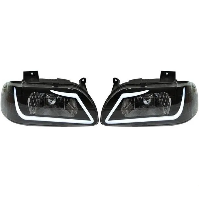 9 چراغ جلو 131 طرح AUDI A7 جفت رنگ سفید ان جی کو