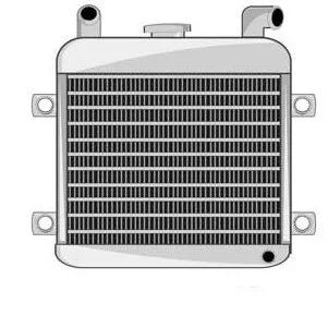 رادیاتور آب سیتروئن C5 اتوماتیک سیتروئن