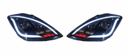 چراغ جلو تيبا طرح ليزري جفت رنگ سفید ان جی کو