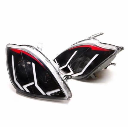 چراغ جلو تيبا طرح لامبورگينی جفت رنگ سفید ان جی کو