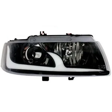 چراغ جلو سمند طرح F جفت رنگ سفید ان جی کو