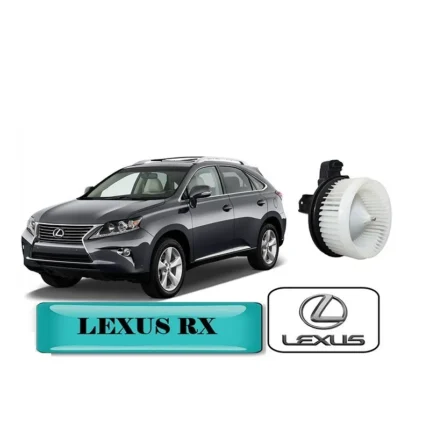 موتور فن بخاری لکسوس RX350 مدل 2010-2013 برند اصلی تویوتا جنیون با تضمین اصالت