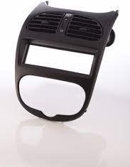 دريچه قابل تنظيم بخاری وسط جلو داشبورد پژو 206 کروز پلاس کد CR37066001
