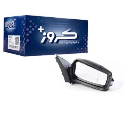 آينه برقی راست لنزدار P9 با فولدينگ‎ برقی بدون قاب - پارس کروز پلاس