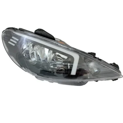 چراغ جلو 206 طرح نایک 2 جفت رنگ سفيد ان جی کو