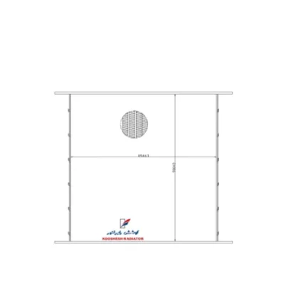 شبكه اينتركولر ولوو FH آلومينيومي کوشش رادیاتور