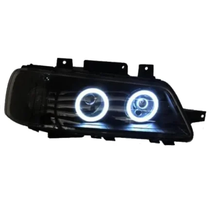 چراغ جلو 405 slx طرح BMW جفت رنگ سفید ان جی کو