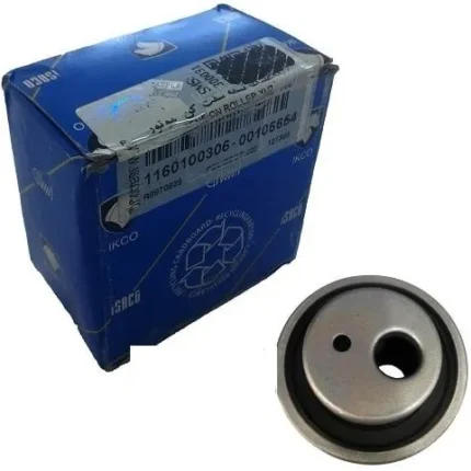 غلتک سفت کن (بلبرینگ تایم) تسمه تایم موتور کا د کا KDK اورجینال اصل ژاپن کد XU7 با لیبل ایساکو مناسب برای پژو 405، پارس، سمند