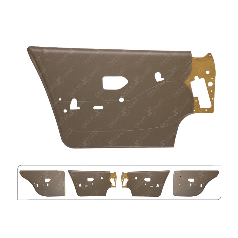 مجموعه-پنل-فیبری-پژو-405-قهوه-ای رودری پژو 405 قدیم بژ جلو راست