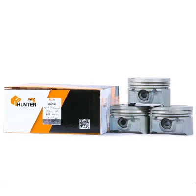 پیستون-گژن پین با خار استاندارد سمند EF7 هانتر پارت کد 460301
