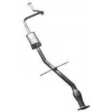 مجموعه منبع اگزوز مياني (طرح فلكسيبل ) گروه تیبا کد قطعه 104302