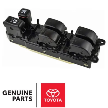 کلید شیشه بالابر تویوتا پرادو چهار درب 2005 تا 2009 برند اصلی جنیون پارت